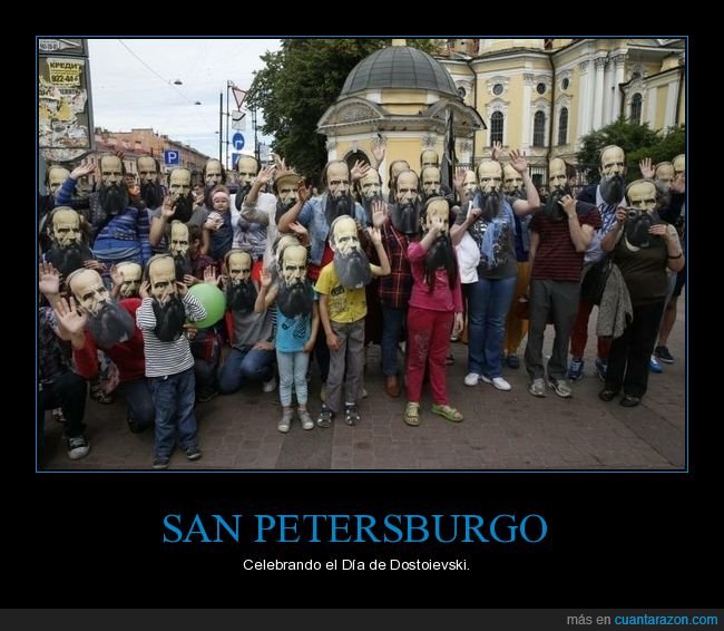 san petersburgo,caretas,dostoievski