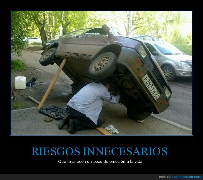 coche,seguridad,palo,wtf