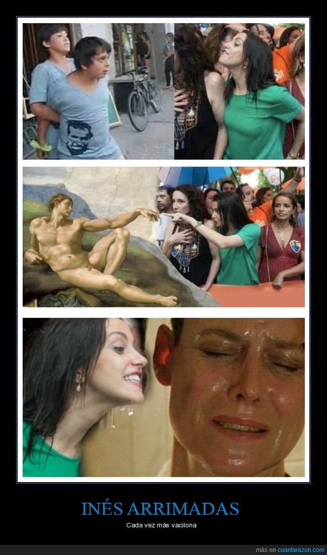 inés arrimadas,vacilona,la creación de adán,ripley,alien,alien 3,políticos