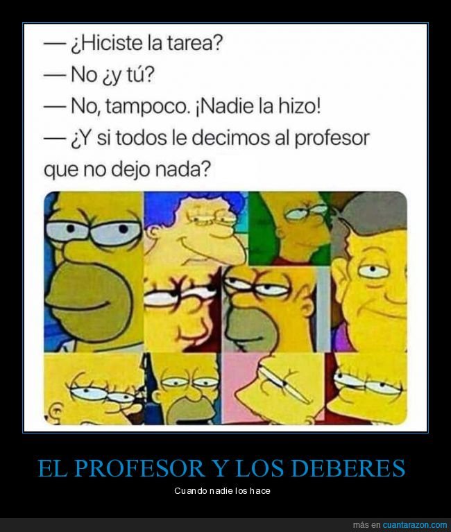 deberes,profesor,colegio