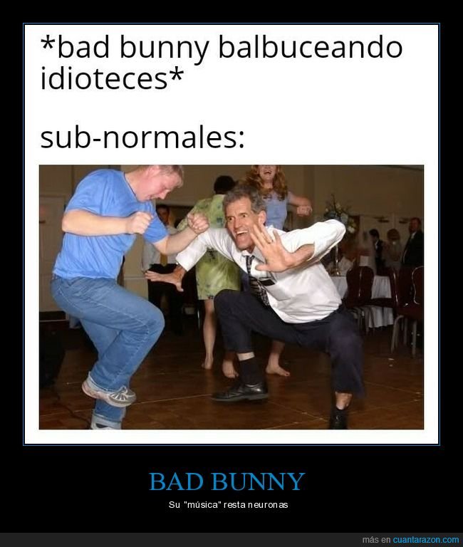 bad bunny,subnormales,bailando