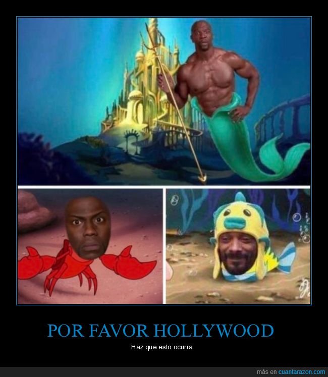 terry crews,snoop dogg,chris rock,la sirenita