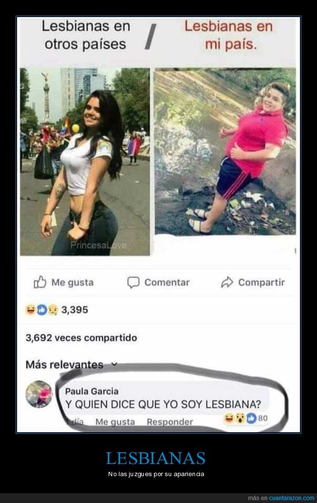 lesbianas,países,comentario,fails,facebook