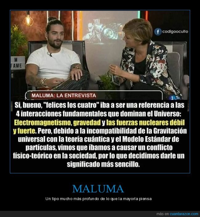 maluma,felices los cuatro,significado,absurdo