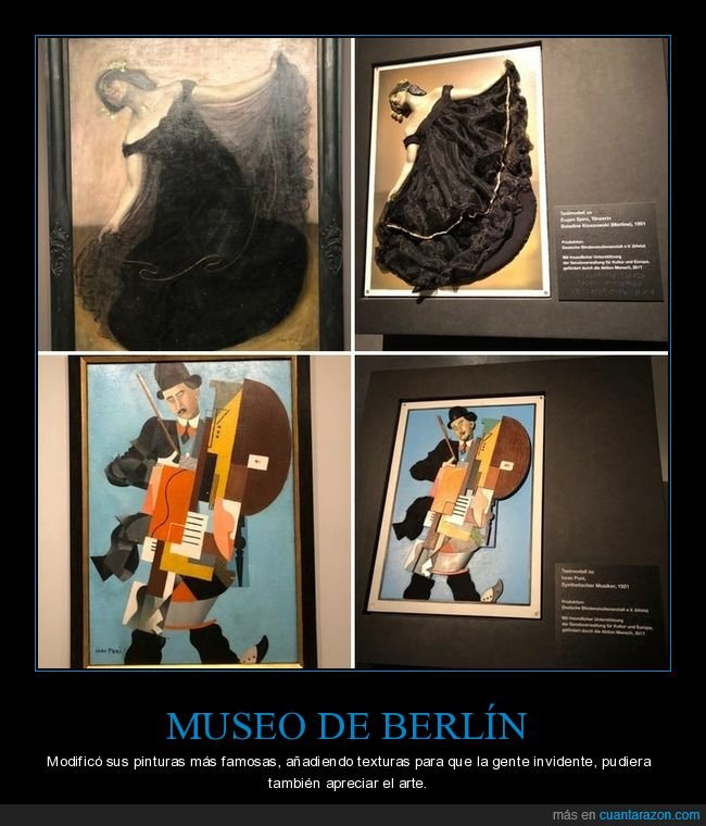 museo,berlín,cuadros,texturas,invidentes