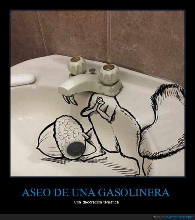 lavabo,aseo,ice age