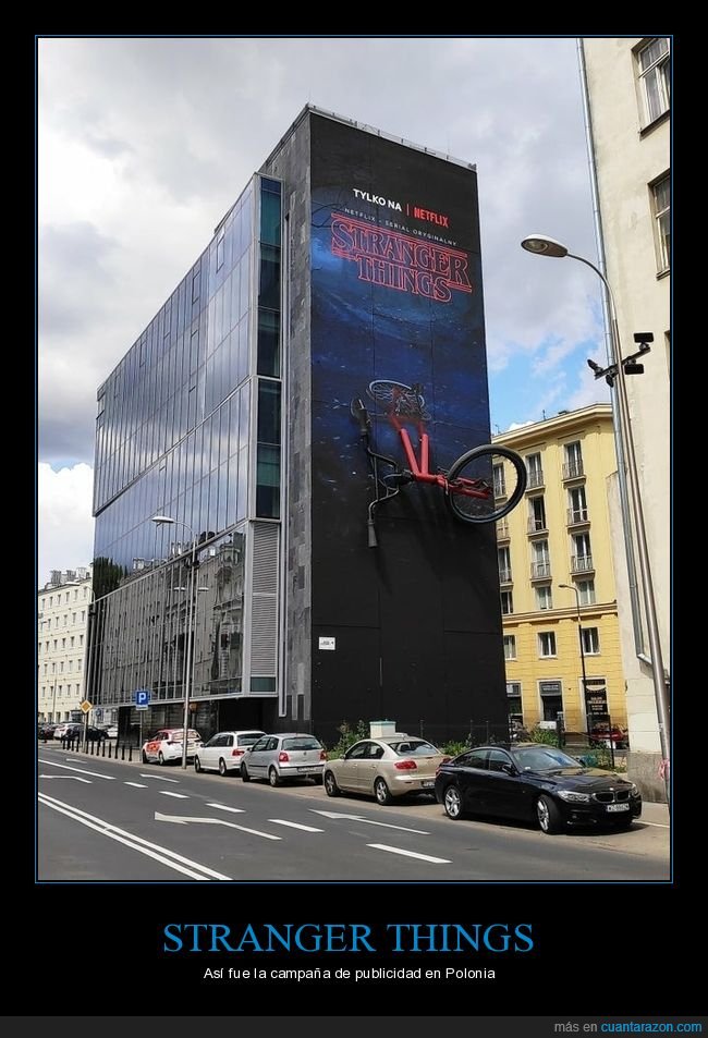 stranger things,publicidad,polonia