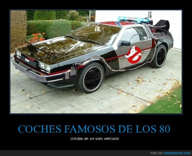coches,pel&iacute;culas,a&ntilde;os 80