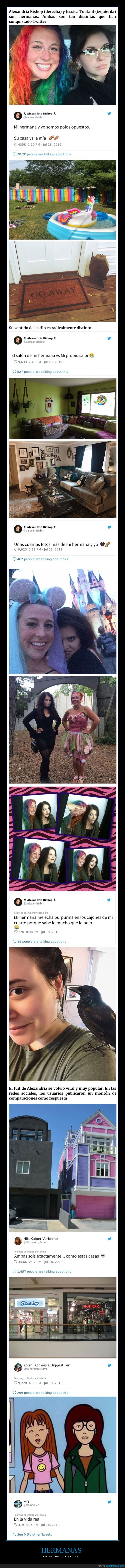 hermanas,distintas,diferencias