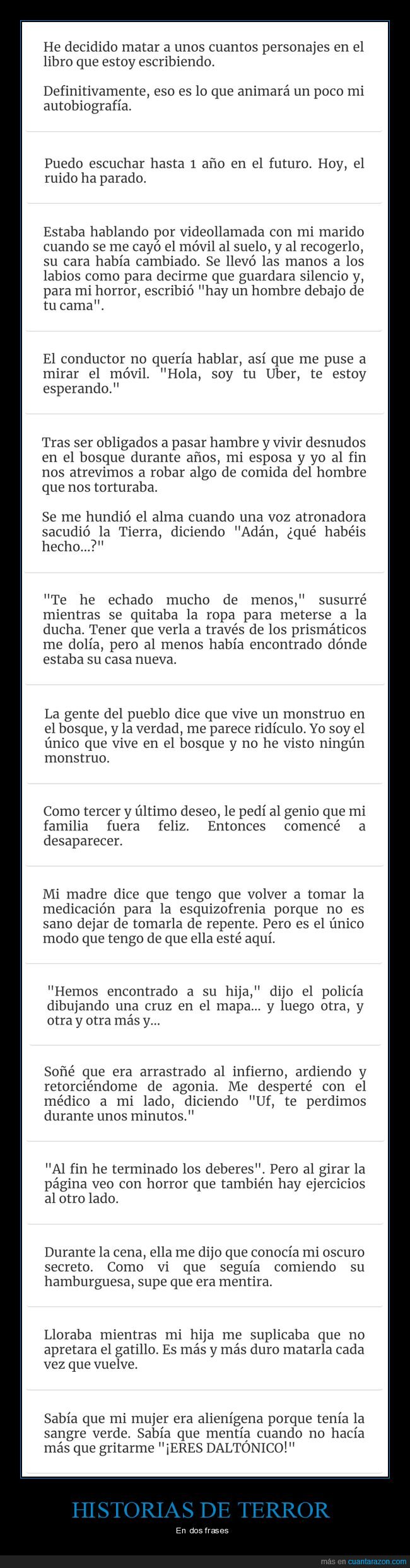 historias,terror,dos frases