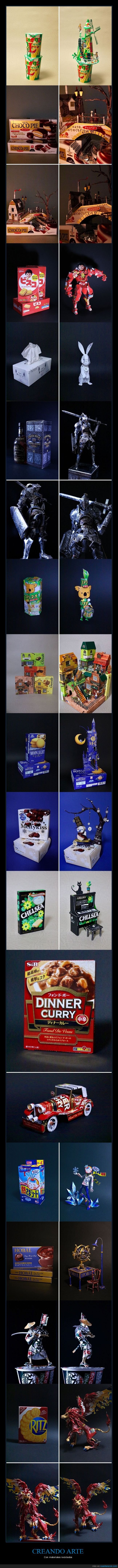 arte,materiales,reciclados