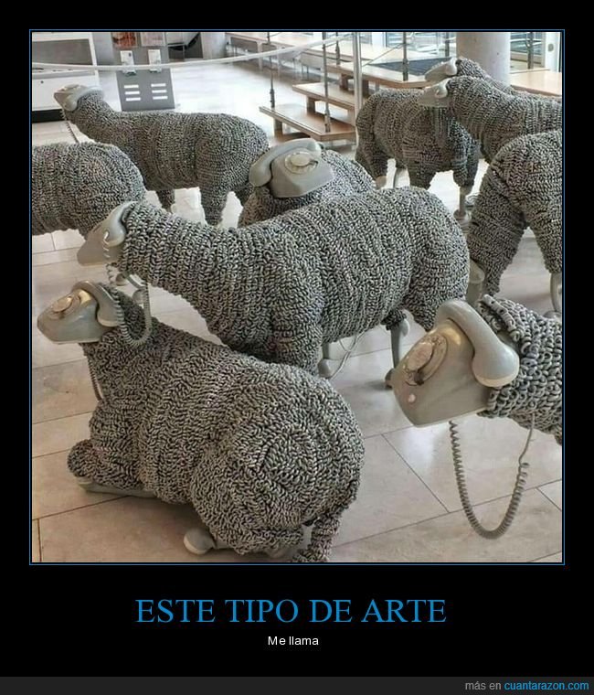 teléfonos,ovejas,wtf
