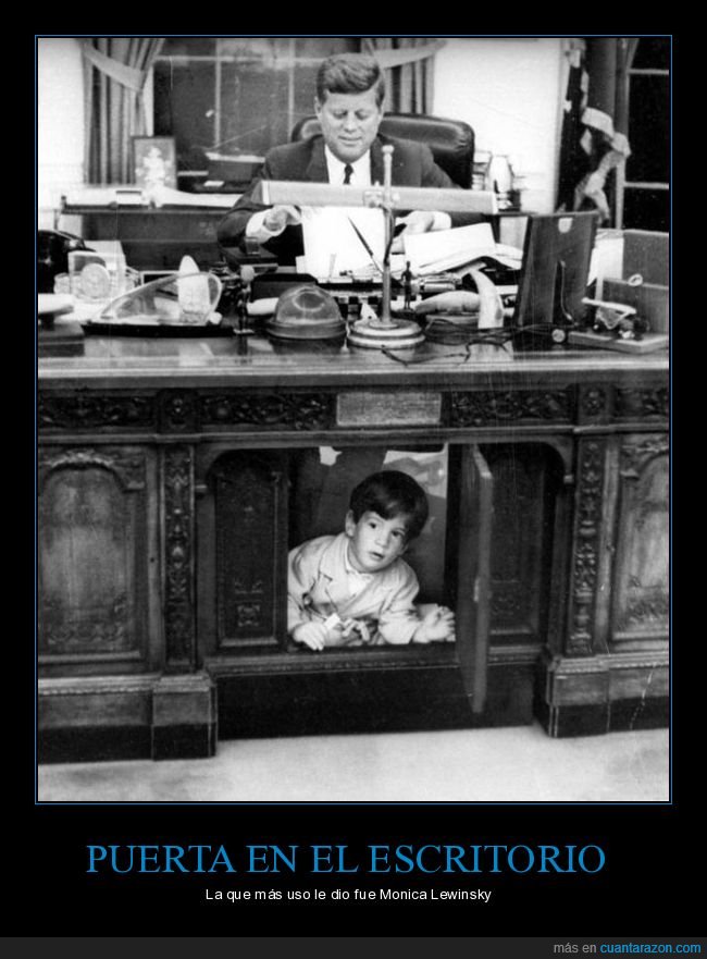 kennedy,mesa,hijo,puerta,monica lewinsky