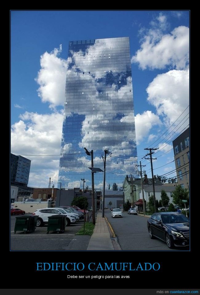 edificio,reflejo,camuflaje,cielo