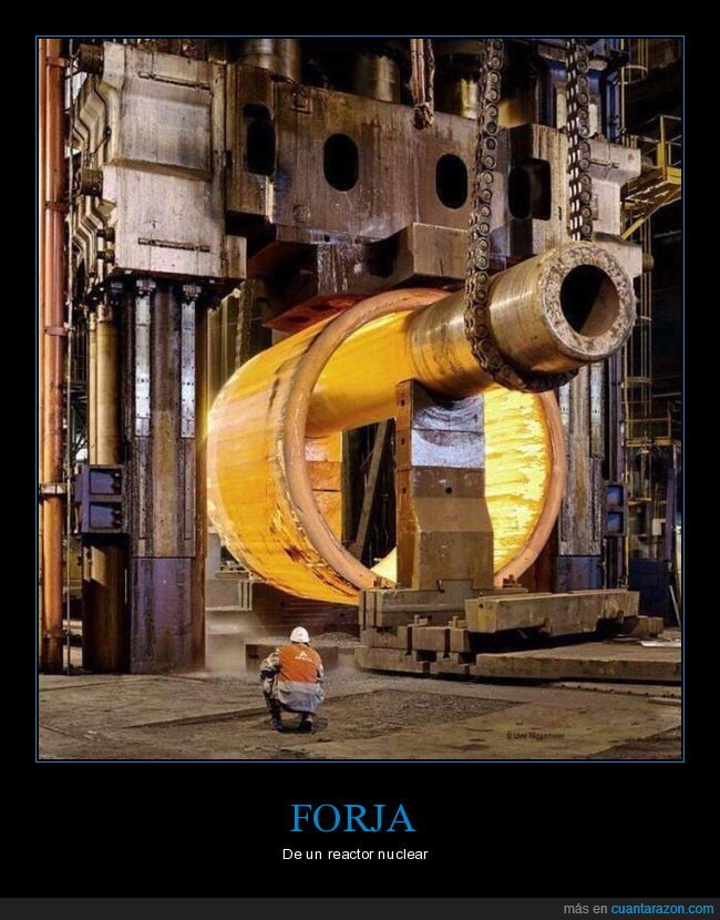 forja,reactor nuclear,curiosidades