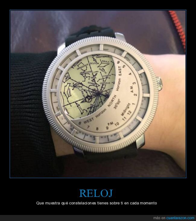 reloj,constelaciones,curiosidades