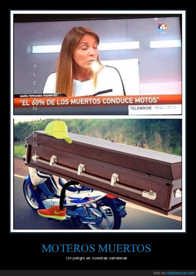 muertos,conducir,motociclismo,ataúd