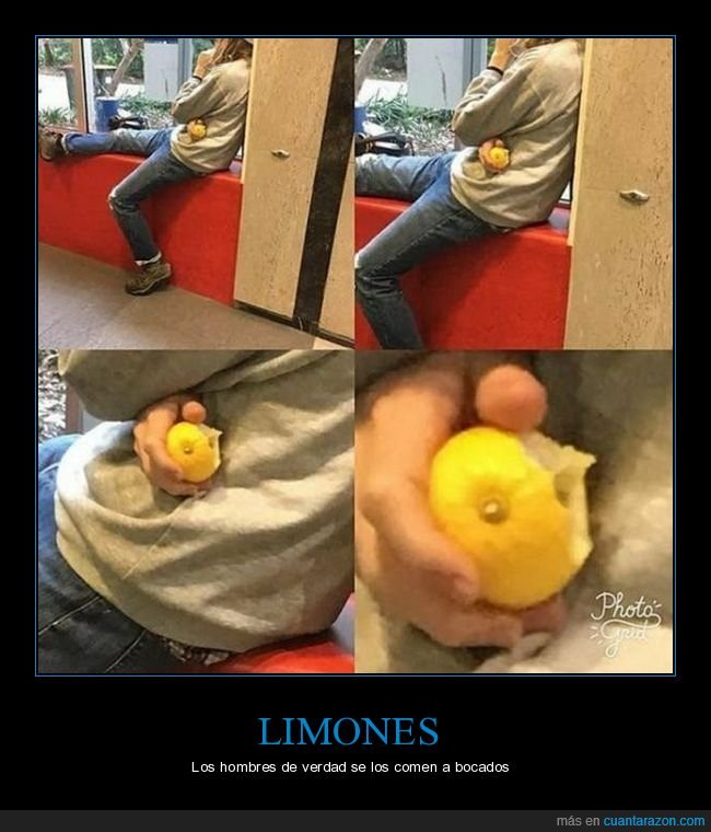 lim&oacute;n,mordiscos,wtf