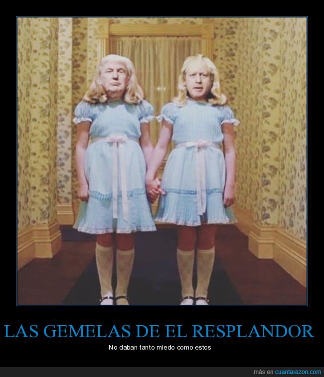 boris johnson,donald trump,políticos