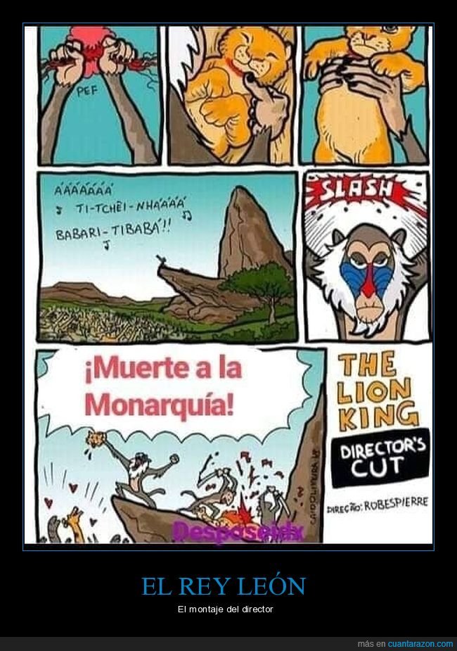 el rey león,director's cut,monarquía