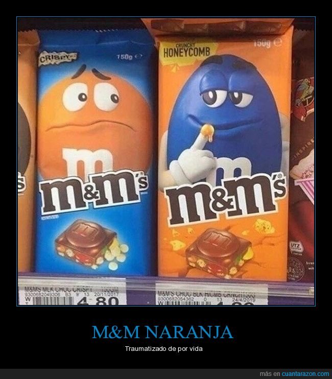 m&m's,dedo,wtf