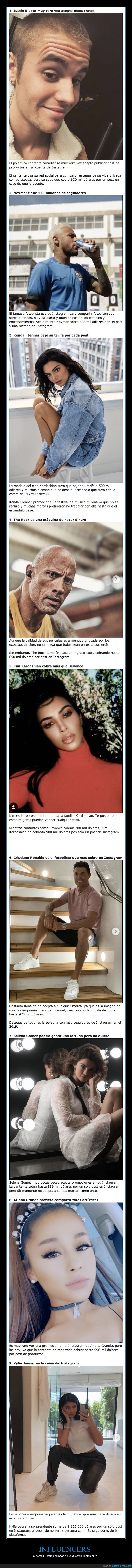 instagramers,influencers,diner,cobrar,post