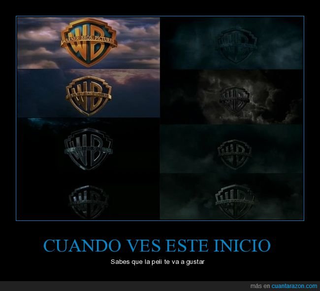 warner bros,WB,películas,inicio