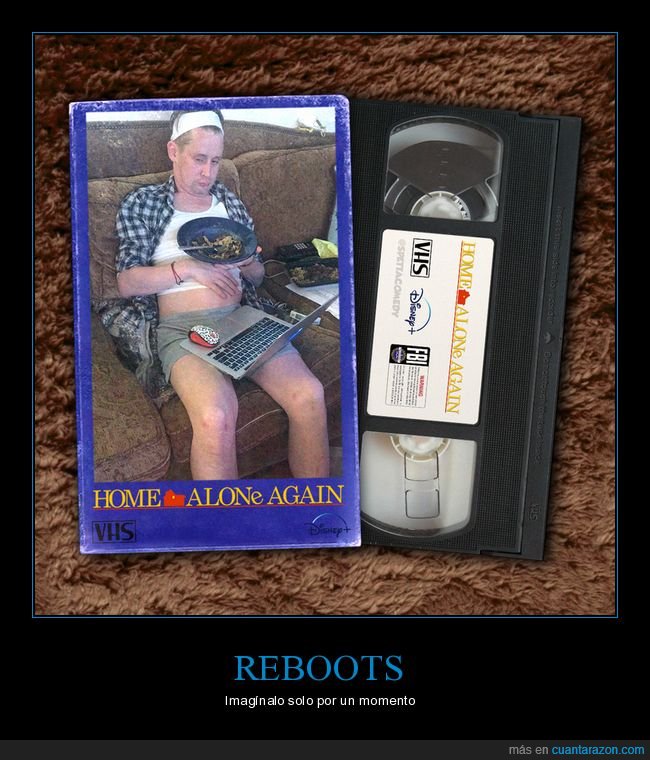 solo en casa,vhs,película,reboot