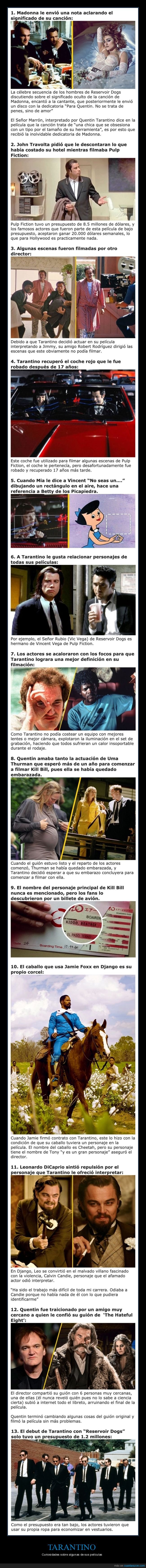 tarantino,películas,curiosidades,cine