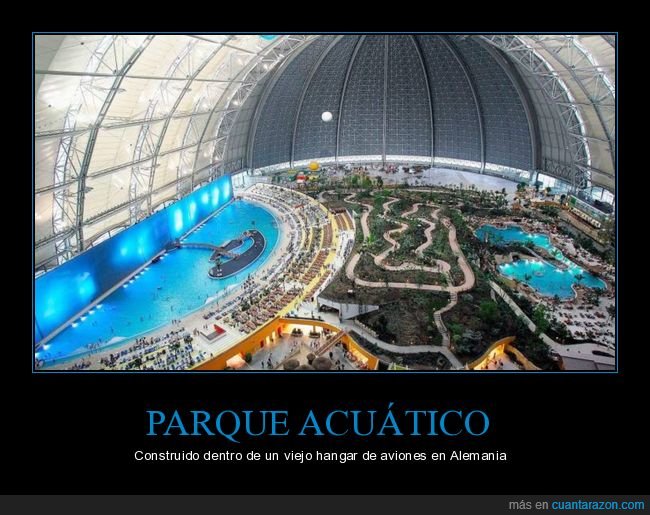 parque acuático,hangar,alemania
