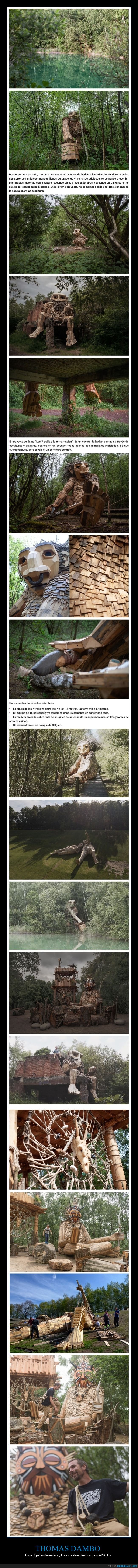 gigantes,madera,bosques,thomas dambo