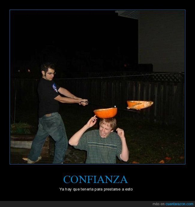 calabaza,katana,cortando,confianza,wtf