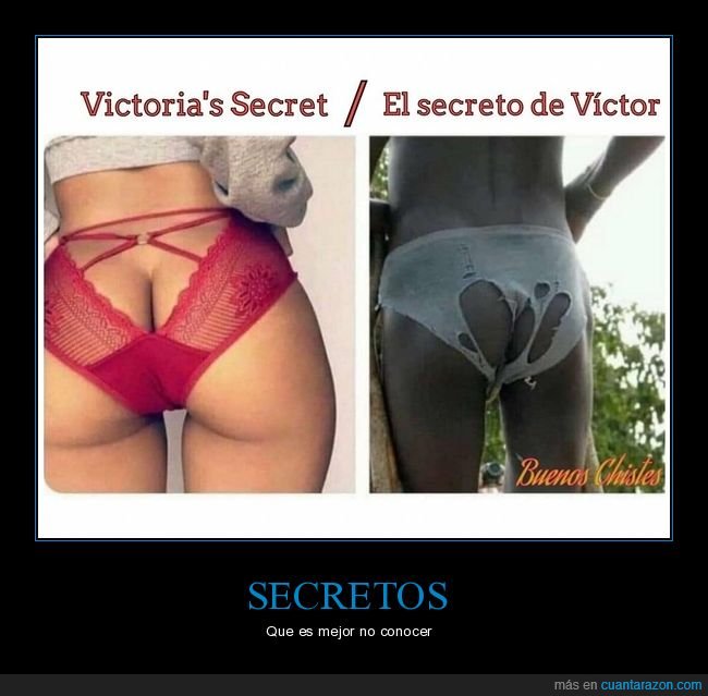 victoria's secret,el secreto de victor,bragas,calzoncillos,rotos