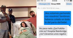 Enlace a Esta familia envió sin querer un mensaje sobre un parto a unos desconocidos, ellos les visitaron y trajeron regalos para el bebé