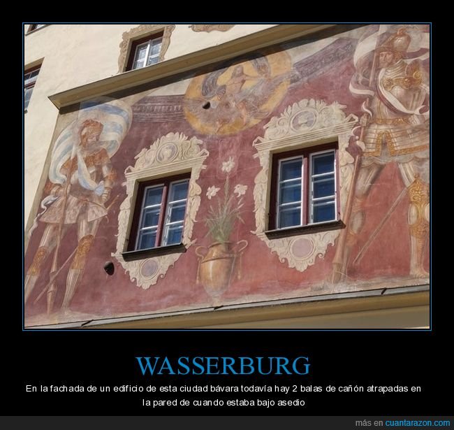 wasserburg,edificio,balas de cañón