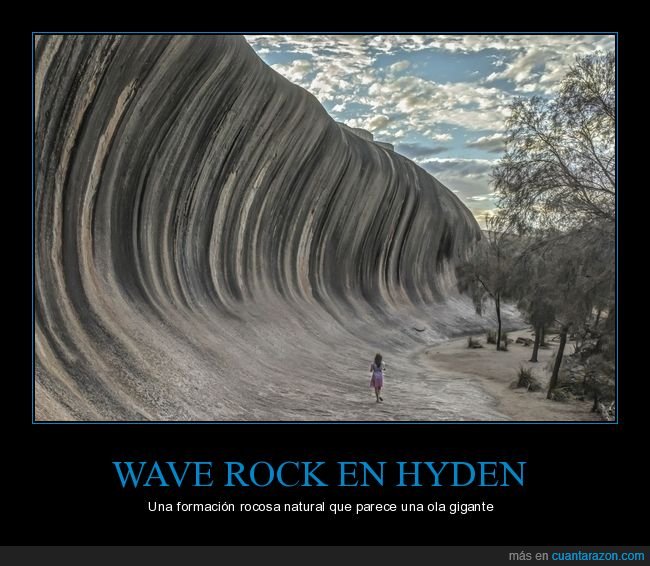 wave rock,hyden,formación rocosa,ola,curiosidades