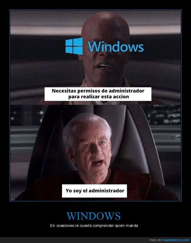 windows,permisos,administrador,star wars