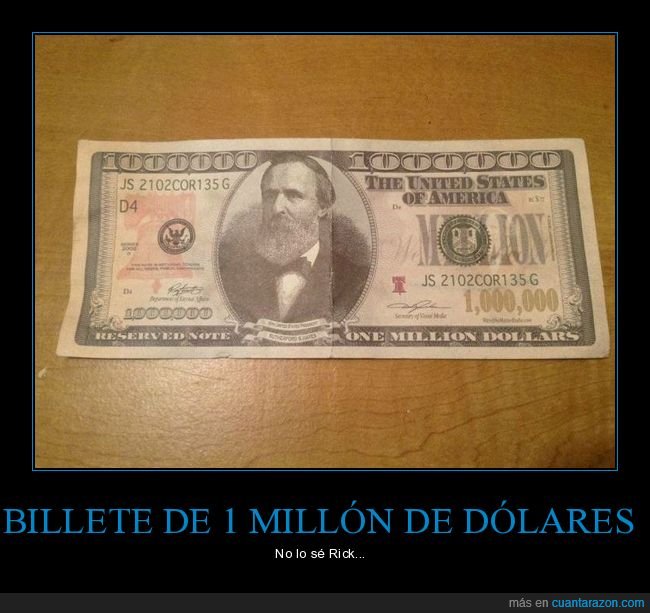 billete,1 millón,dólares