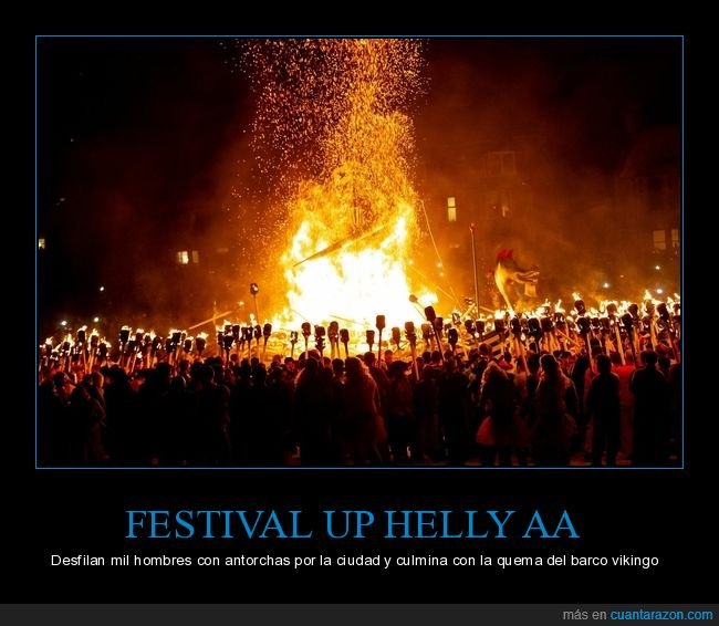 up helly aa,festival,vikingo,escocia,curiosidades
