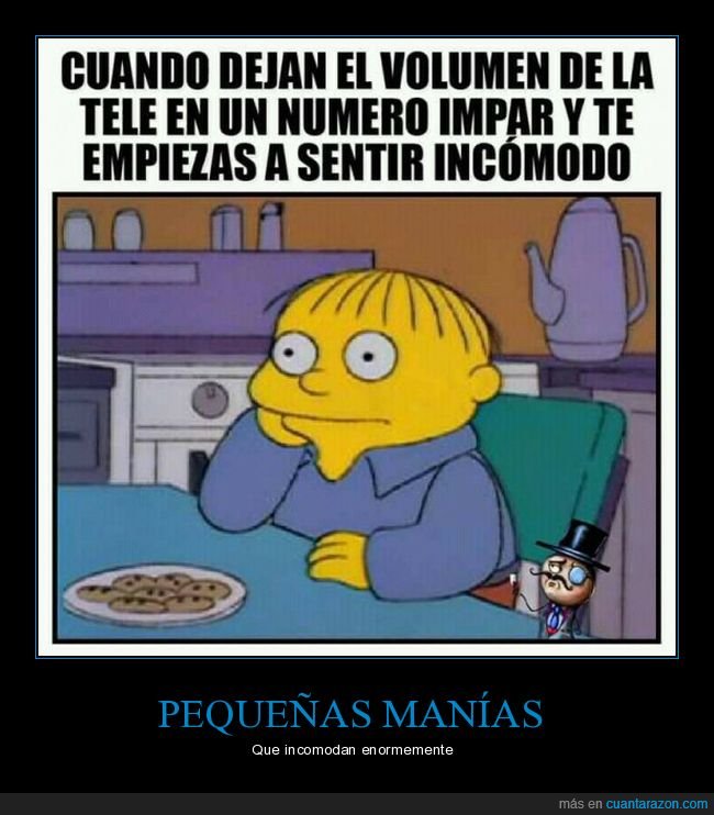 volumen,tele,número,impar,incómodo,ralph wiggum,simpsons