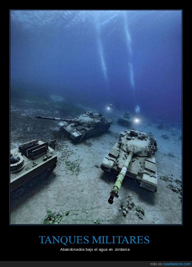 tanques,abandonados,agua,jordania