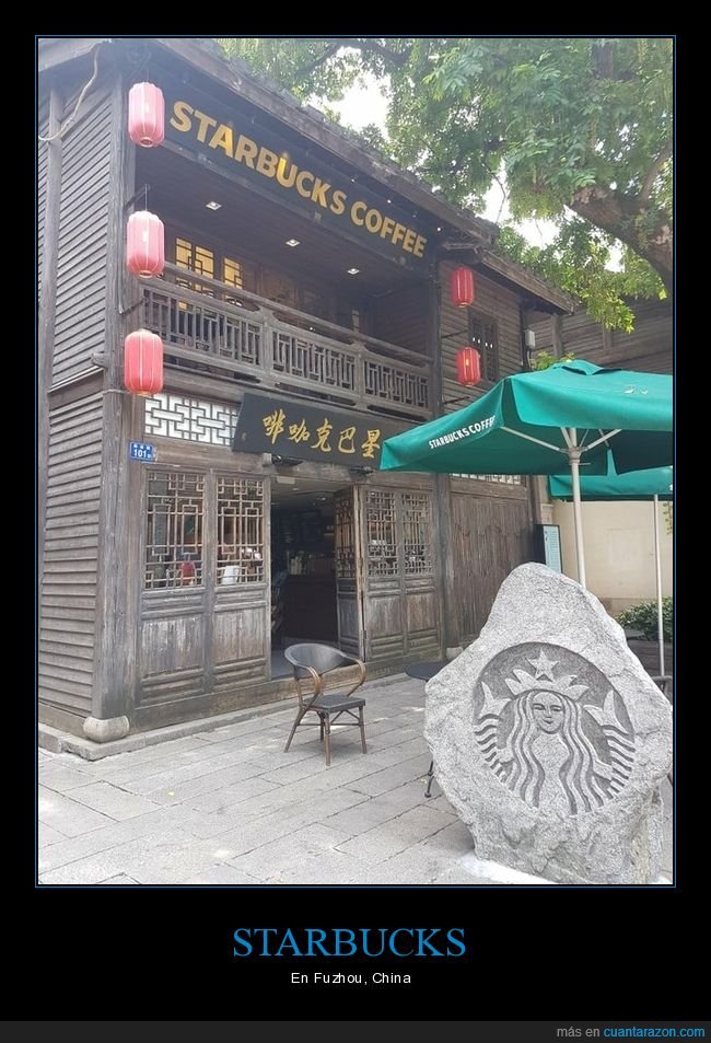 starbucks,fuzhou,china