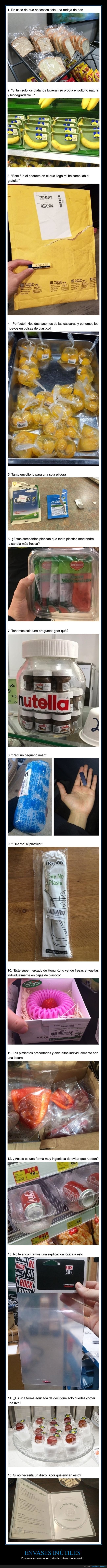 envases,inútiles,plástico