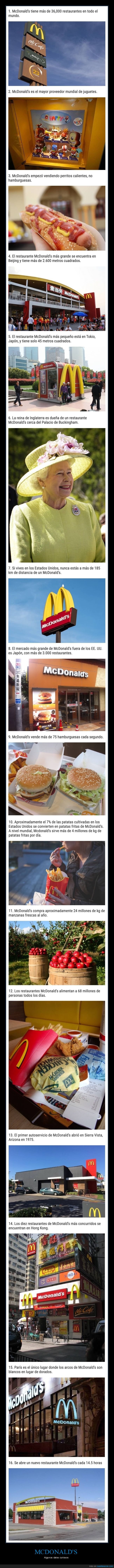 mcdonald's,curiosidades