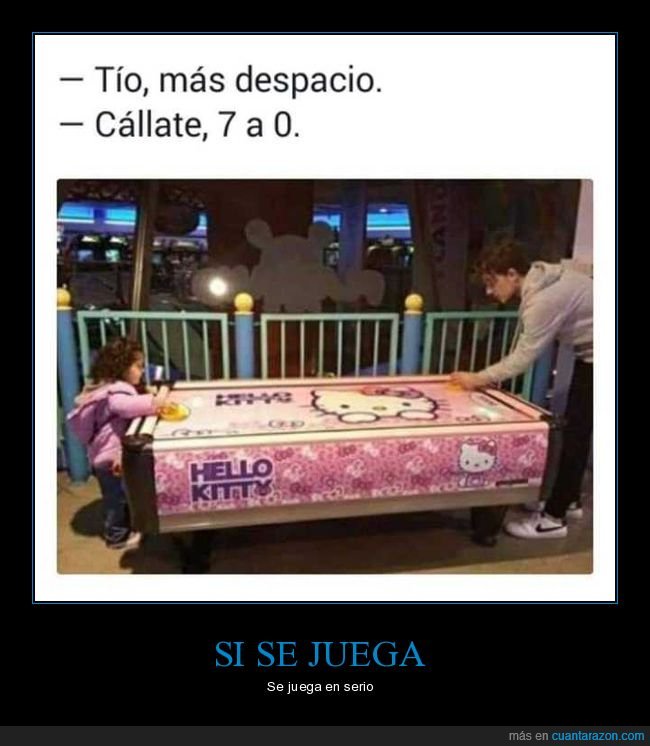 air hockey,niña,despacio