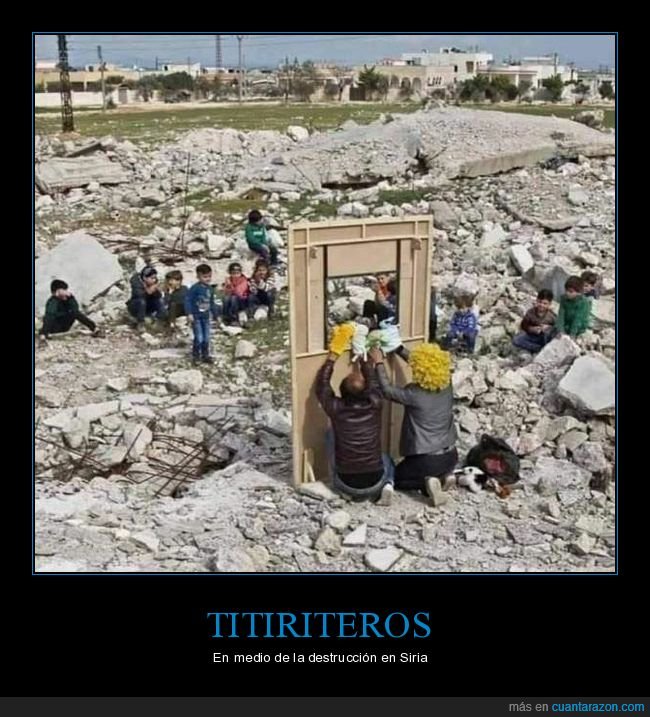 titiriteros,siria,guerra
