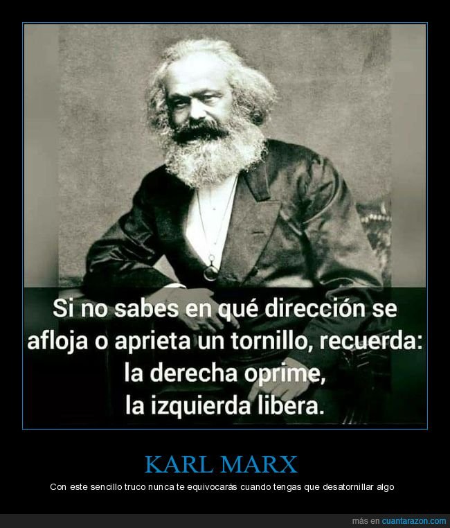 marx,dirección,aflojar,apretar,tornillo,derecha,oprimir,izquierda,liberar
