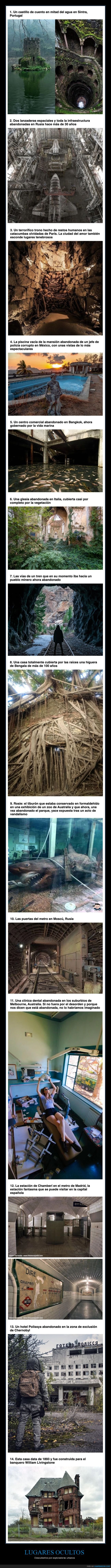 lugares ocultos,exploradores urbanos