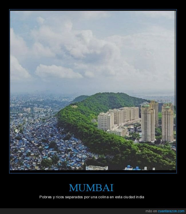 mumbai,pobres,ricos,separados