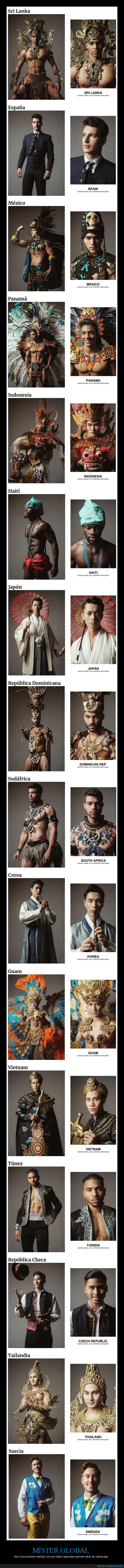 concursantes,mister global,jefes,videojuegos